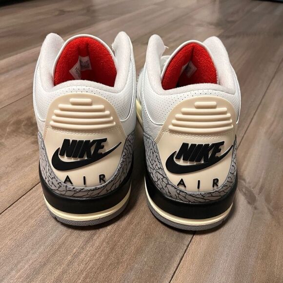 New Air Jordan 3 White Cement Reimagined 2023 Size 17 Rare Retro Authentic MJ OG - Picture 4 of 8